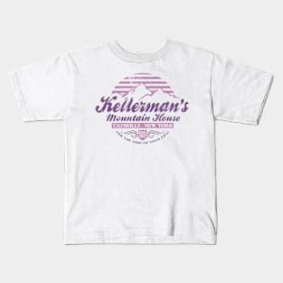 Kellermans Mountain House Fitted Kids T-Shirt